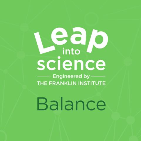 Leap into Science Balance cover